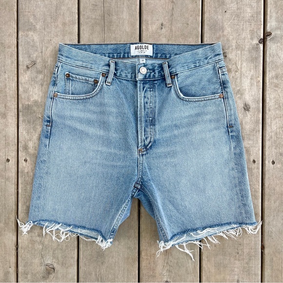 SOLD Agolde Rumi Denim Short - Picture 2 of 13